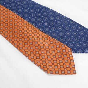 2 beautiful Tasso Elba  designer silk ties